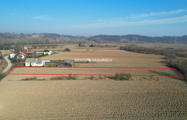 Popędzyna działka z możliwośćią uzyskania wz