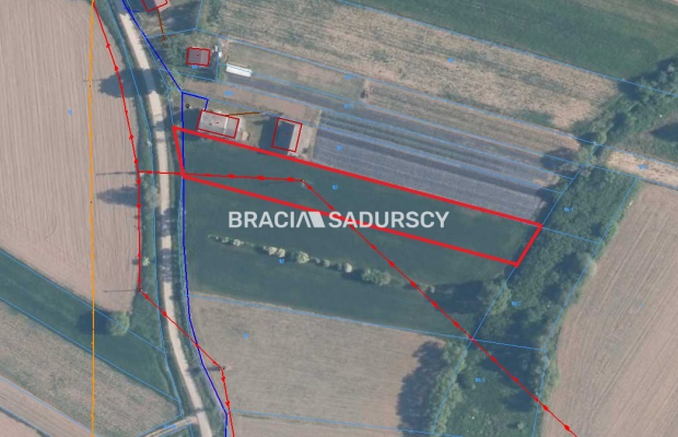 Popędzyna działka z możliwośćią uzyskania wz