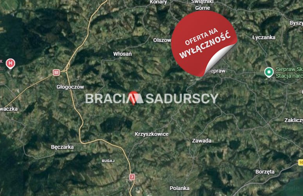 Działka budowlana Krzyszkowice 8,7 arów