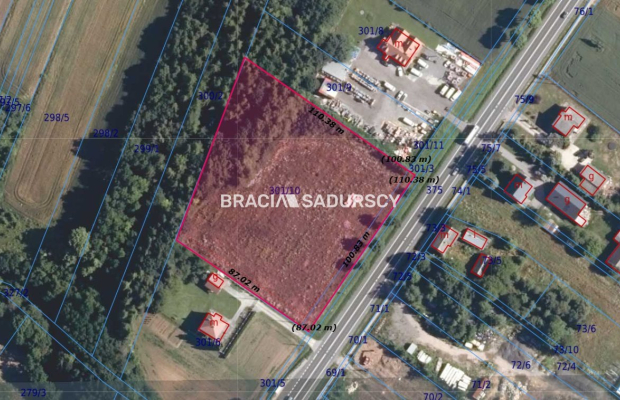 Maszków, 2,5 km od S7 | 1,1 ha Usługi + Zaplecze Mieszkalne (PUM 40%) | Przy trasie 772   

   LOKALIZACJA STRATEGICZNA:  Grunt