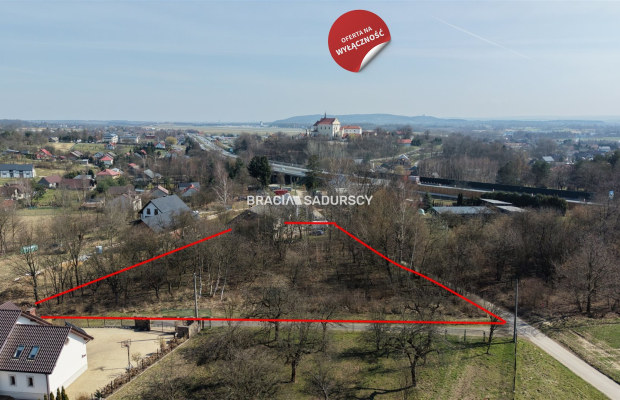 Działka Budowlano-usługowa, Morawica, Liszki