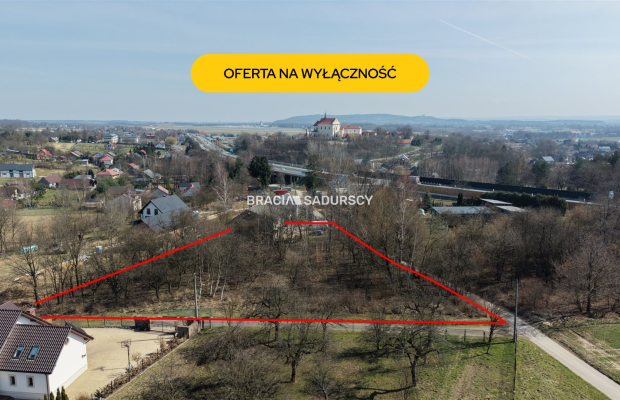 Działka Budowlano-usługowa, Morawica, Liszki