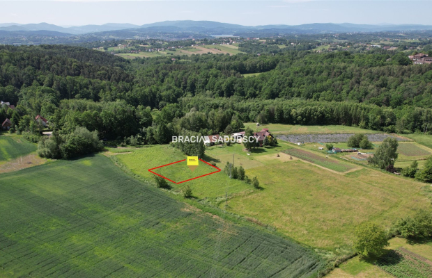 GRAJÓW, GMINA WIELICZKA, DZIAŁKA BUDOWLANA O POW. 1145 m 2 .  
 
Widokowa działka budowlana w zacisznym spokojnym miejscu, w mi