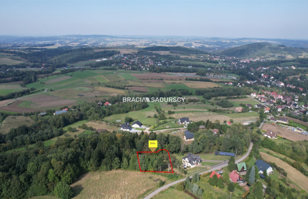 Działka pod dom | 16 ar | Beskid Wyspowy 