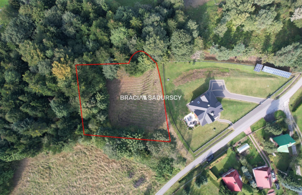 Działka pod dom | 16 ar | Beskid Wyspowy 