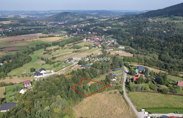 Działka pod dom | 16 ar | Beskid Wyspowy 