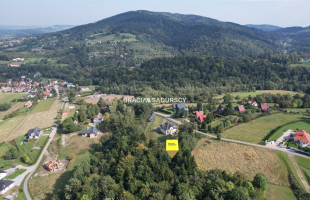 Działka pod dom | 16 ar | Beskid Wyspowy 