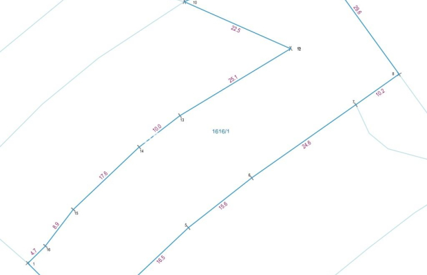 Piękna widokowa działka budowlana 16,63 ara Dobra