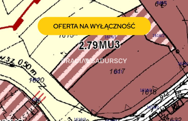 Piękna widokowa działka budowlana 16,63 ara Dobra