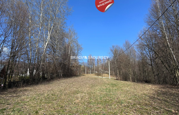 Pcim - Przepiękna widokowa działka budowlana 16 ar