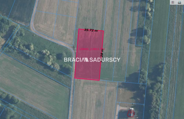 Działka z pozwoleniem na budowę w Wołowicach!