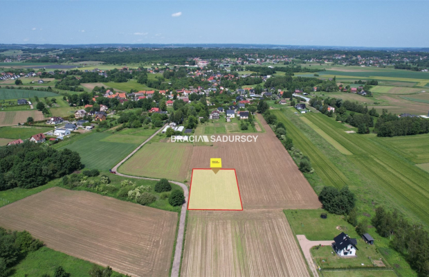 Działka z pozwoleniem na budowę w Wołowicach!