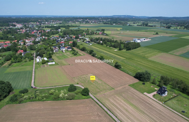 Działka z pozwoleniem na budowę w Wołowicach!