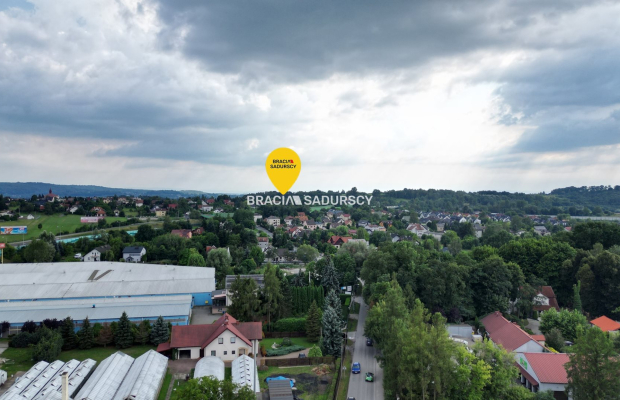 Działka bud.o pow. 70 arów obok zjdadu a4 Rząsce