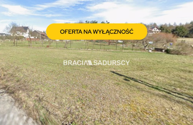 Atrakcyjna działka w Krakowie w spokojnej okolicy