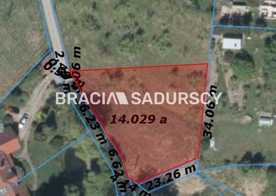 Atrakcyjna działka w Krakowie w spokojnej okolicy