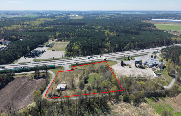 Teren inwestycyjny | zjazd z S8 | 9 459 m²