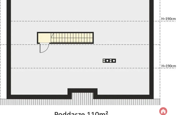 Dom  stan surowy w Okuniowcu k. Suwałk