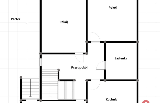 Blizniak  z potencjałem | cicha okolica