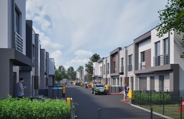 Dom szeregowy  Zaścianki