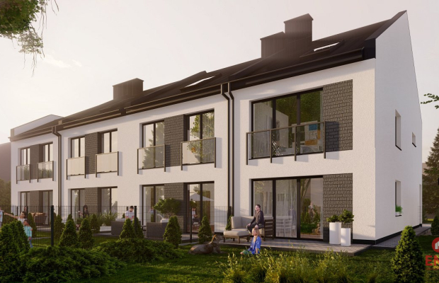 Szeregówka z garażem