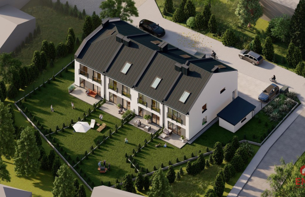 Szeregówka z garażem