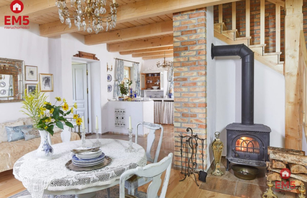 Dwa domy blisko jeziora – Serwy, gm. Płaska