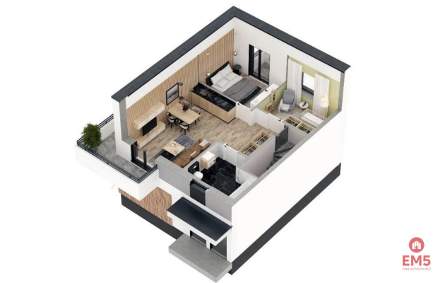 Mieszkanie z ogródkiem -bezczynszowe .