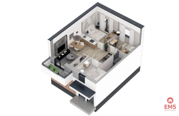 Mieszkanie z ogródkiem -bezczynszowe .