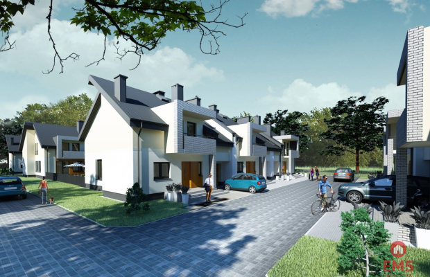 Nowoczesne domy szeregowe na sprzedaż