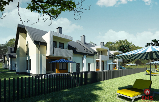 Nowoczesne domy szeregowe na sprzedaż