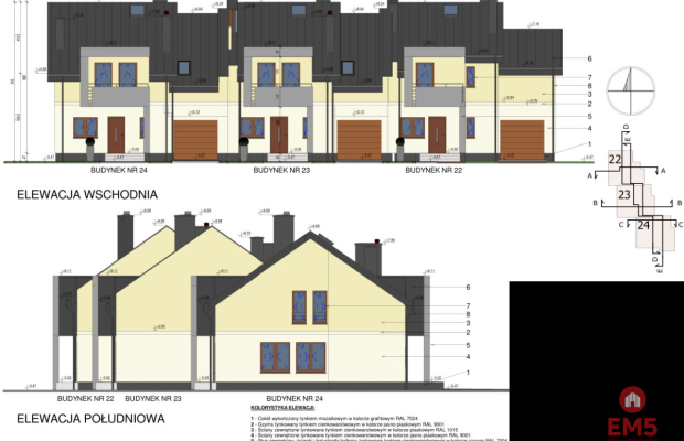 Nowoczesne domy szeregowe na sprzedaż