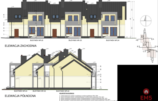 Nowoczesne domy szeregowe na sprzedaż