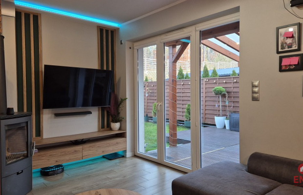 Nowoczesny skrajny szeregowiec z dużym ogrodem!