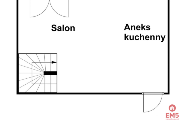 Nowoczesny skrajny szeregowiec z dużym ogrodem!