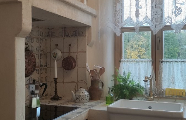 Dom nad jeziorem Pobondzie