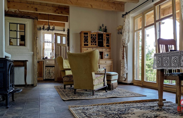 Dom nad jeziorem Pobondzie