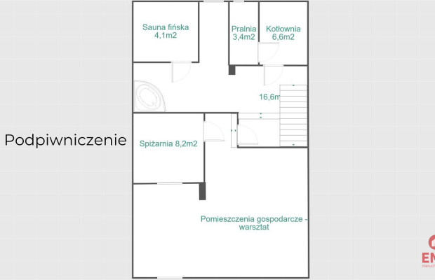 Dom z sauną i oranżerią, Jaroszówka
