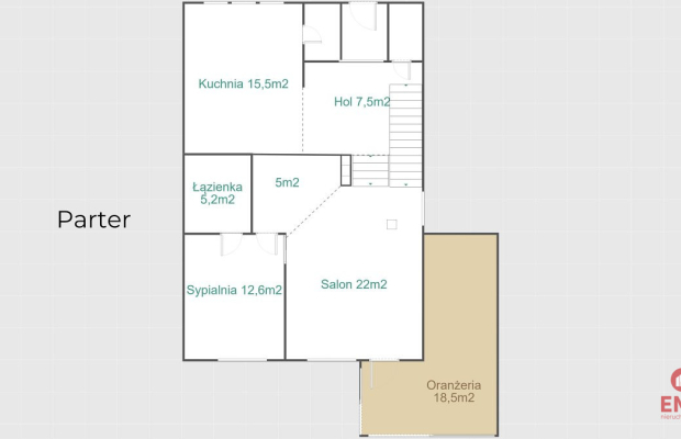 Dom z sauną i oranżerią, Jaroszówka