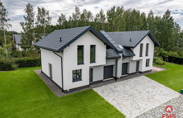 Nowoczesne domy w zabudowie bliźniaczej Olmonty