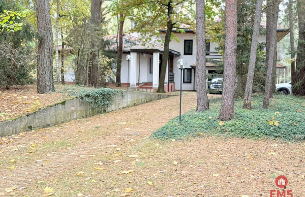 Dom w otulinie lasu blisko miasta