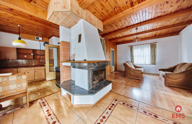 Dom z działką  przy jeziorze k. Suwałk NOWA CENA!