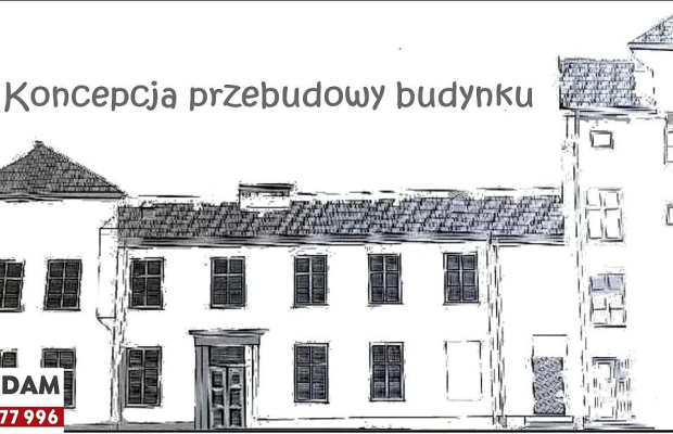 Kamienica w Centrum z koncepcją rozbudowy
