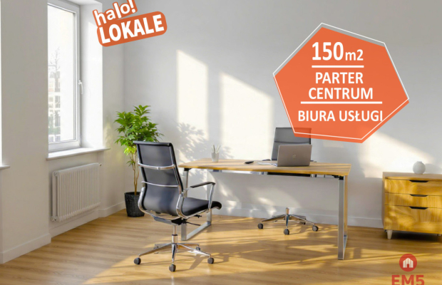 Powierzchnie biurowe, usługowo handlowe w centrum,