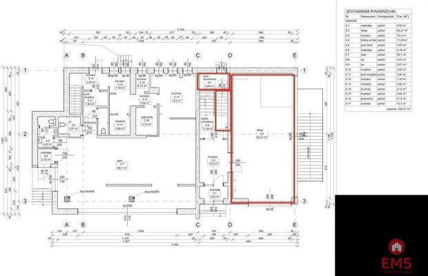 Lokal na restaurację w centrum