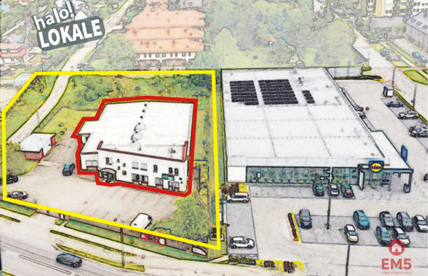 Pow. 1100 m2 przy Parku Handlowym