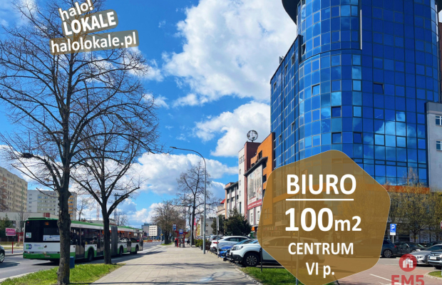 Biuro z widokiem na panoramę miasta