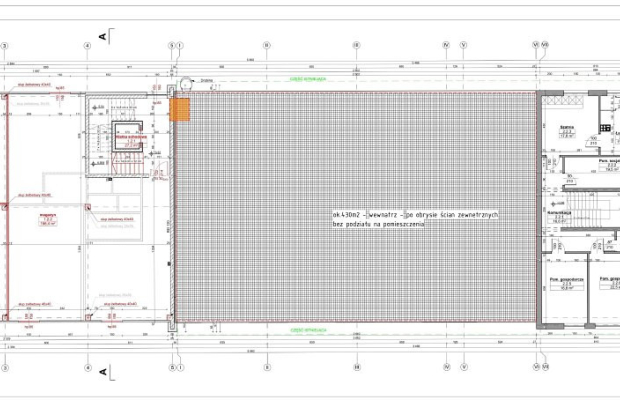 Budynek 1400 m2. Szkoła, fitness, gabinety
