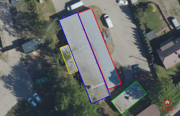 Hala/magazyn/warsztat z biurem