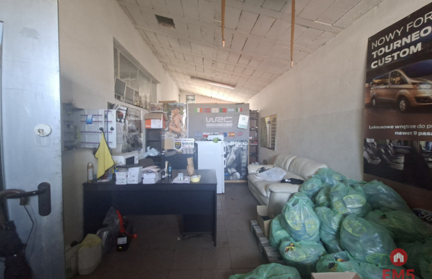 Hala/magazyn/warsztat z biurem